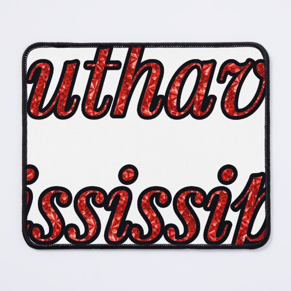 Item preview, Southaven Mississippi City Name With Red Rhinestone designed and sold by TheIconSmith.