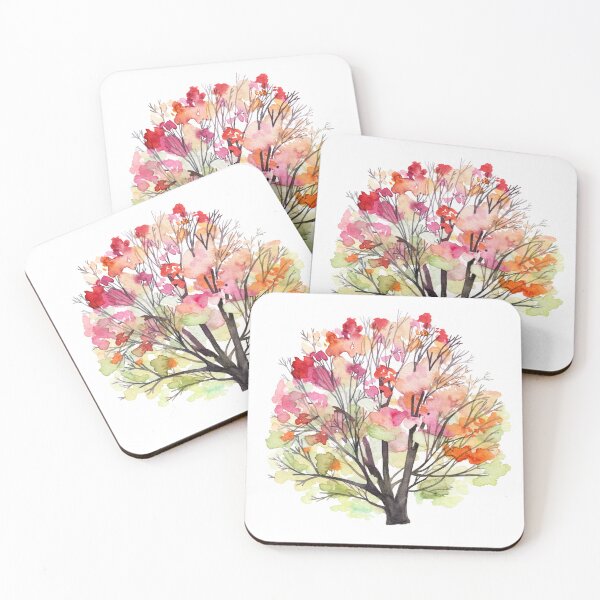 Item preview, Watercolor Autumn Tree designed and sold by peacelettering.