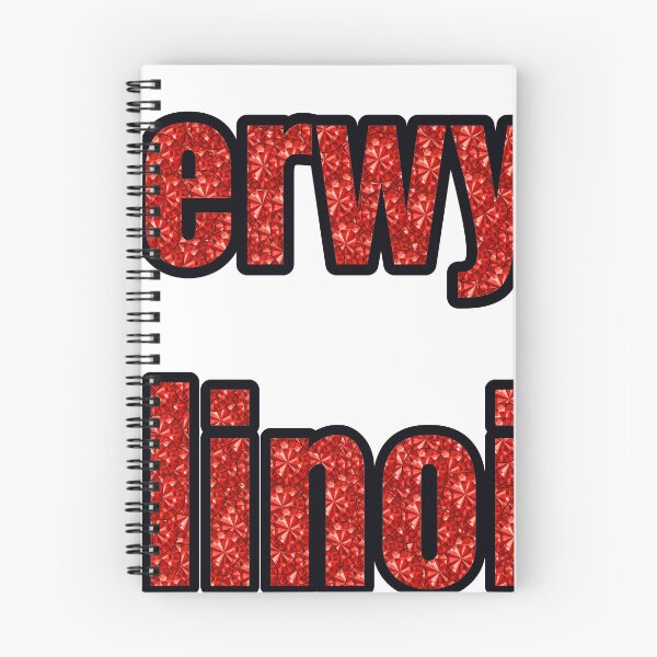Item preview, Berwyn Illinois City Name With Red Rhinestone designed and sold by TheIconSmith.