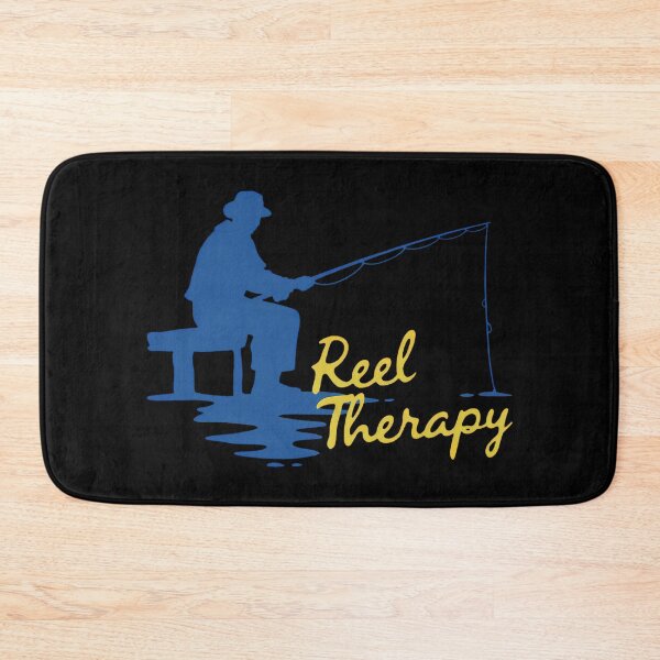 Item preview, Reel Therapy Fishing Funny Fisherman Design designed and sold by Fragy72.
