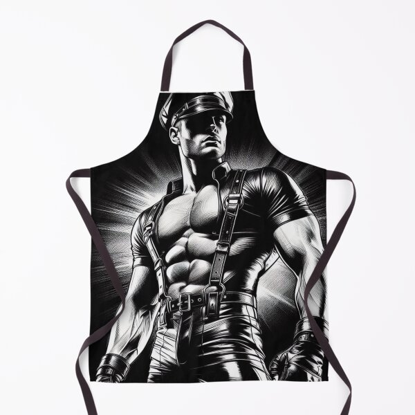 Item preview, Gay Leather Gods Tom of Finland Tribute Berlin Pride Defiant Currency Graphic Design designed and sold by ItsAKinkThing.