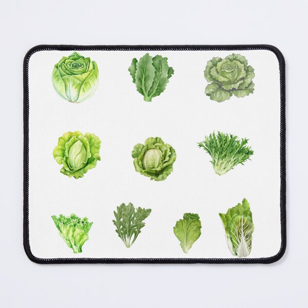 Item preview, Watercolor Lettuce Collection  designed and sold by silviaol.