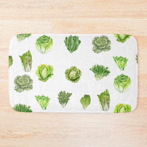 Item preview, Watercolor Lettuce Collection  designed and sold by silviaol.