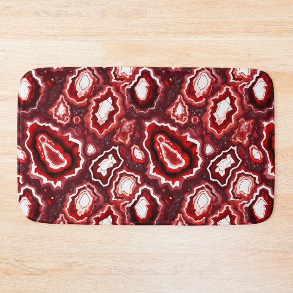 Item preview, Blood geode pattern designed and sold by RidaSalArt.