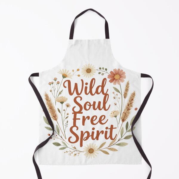 Item preview, Wild Soul Free Spirit Boho Floral Design | Aesthetic Wildflower Graphic designed and sold by Zyynpixel.