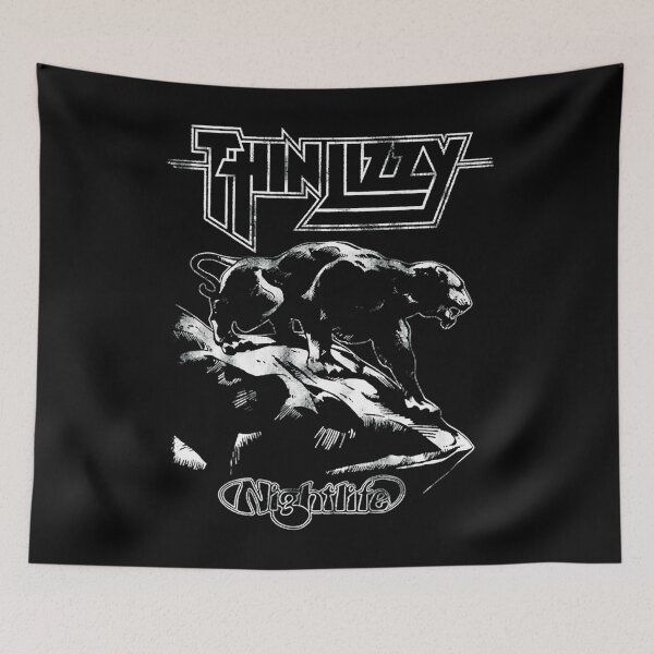 Item preview, Running Back Thins Lizzys Nightlife Bw designed and sold by amol9999.