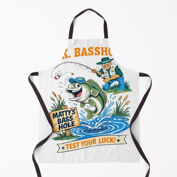 Item preview, Fishing Bass Hole T-Shirt designed and sold by Matinez Pink.