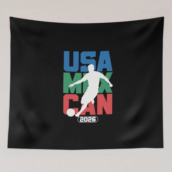 Item preview, 2026 World Cup USA, CAN, MEX designed and sold by dudelinart.