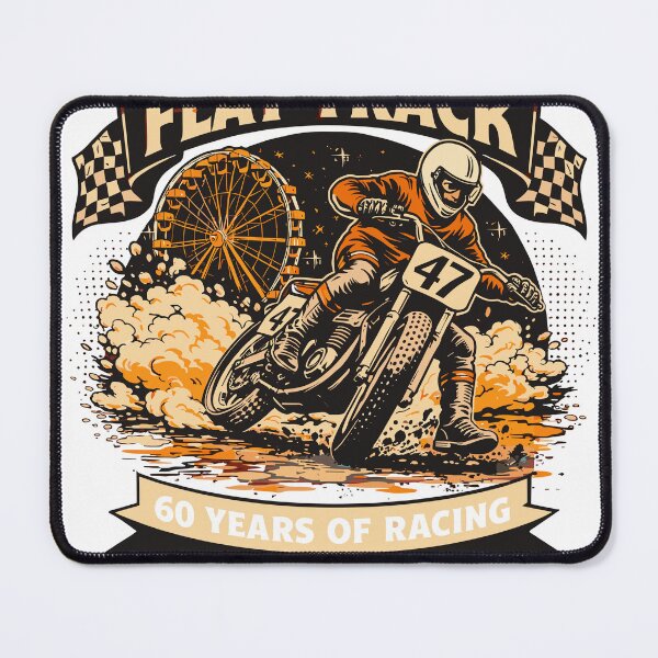Item preview, Des Moines Flat Track Racing T-Shirt designed and sold by Matinez Pink.