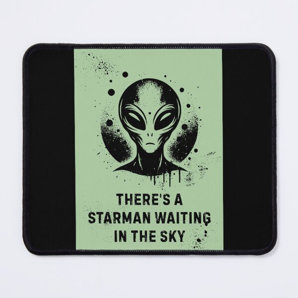 Item preview, There's a starman waiting in the sky designed and sold by MaxCardoso.