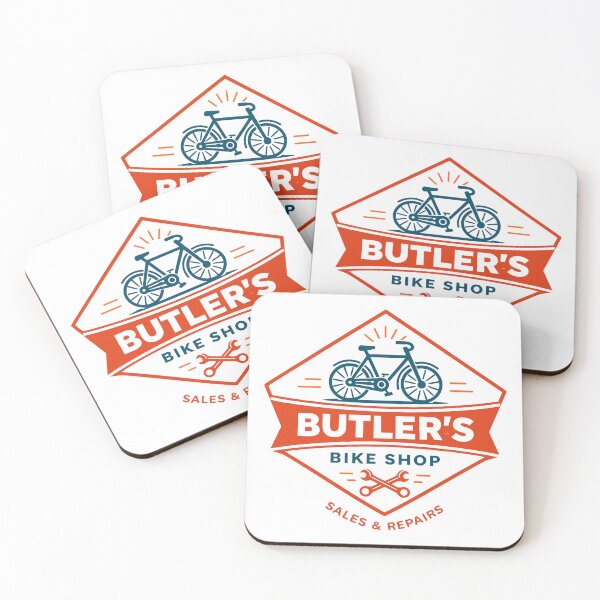 Item preview, Bike Shop Logo T-Shirt designed and sold by Matinez Pink.
