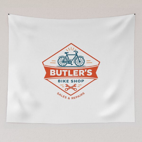 Item preview, Bike Shop Logo T-Shirt designed and sold by Matinez Pink.