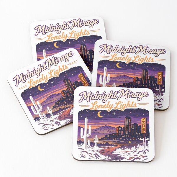 Item preview, Midnight Mirage Lonely Lights designed and sold by Matinez Pink.