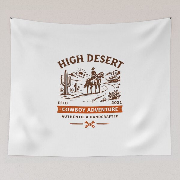 Item preview, High Desert Cowboy Adventure T-Shirt designed and sold by Matinez Pink.