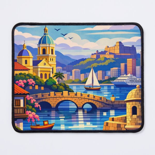 Item preview, Cartagena Colombia Travel Poster designed and sold by MatthewHeights.