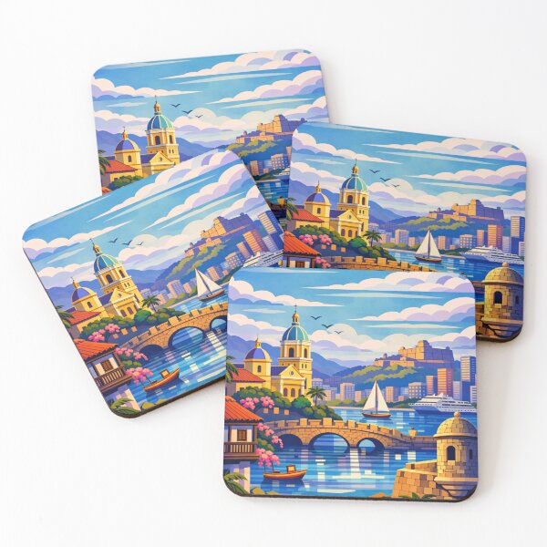 Item preview, Cartagena Colombia Travel Poster designed and sold by MatthewHeights.