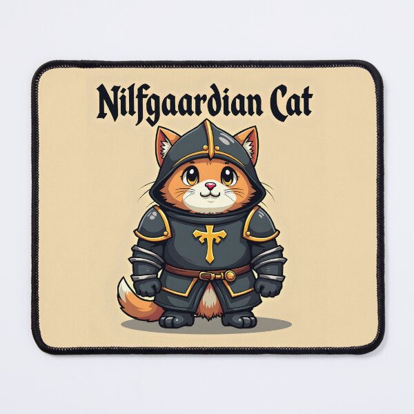 Item preview, Nilfgaard Pet Cat Witcher - Funny Gaming Quote designed and sold by SlightlyUnreal.