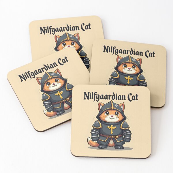 Item preview, Nilfgaard Pet Cat Witcher - Funny Gaming Quote designed and sold by SlightlyUnreal.