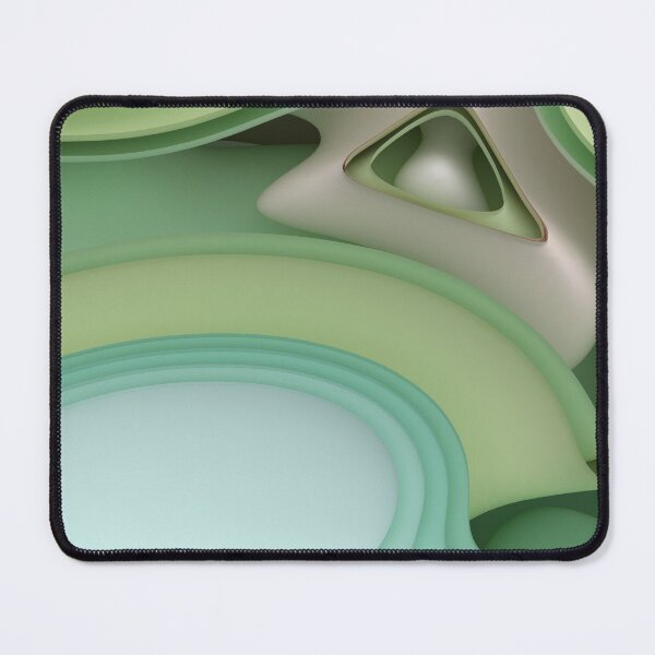 Item preview, Sage and Mint Sculptural Abstract designed and sold by WhimsyCanvasPrints.