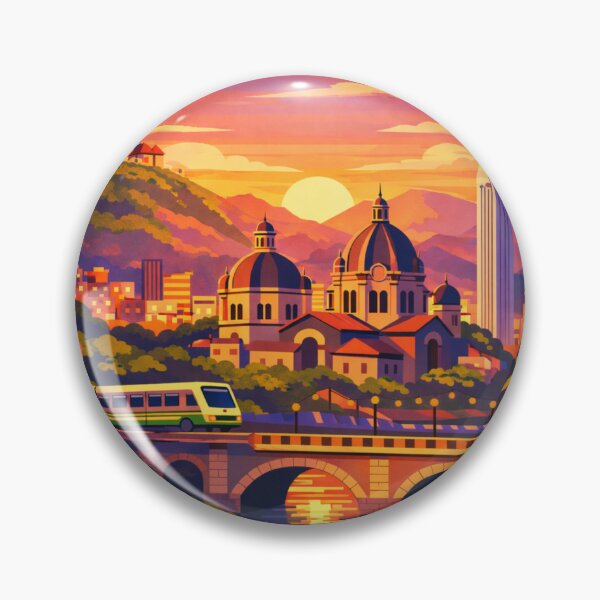 Item preview, Medellín Colombia Travel Poster designed and sold by MatthewHeights.