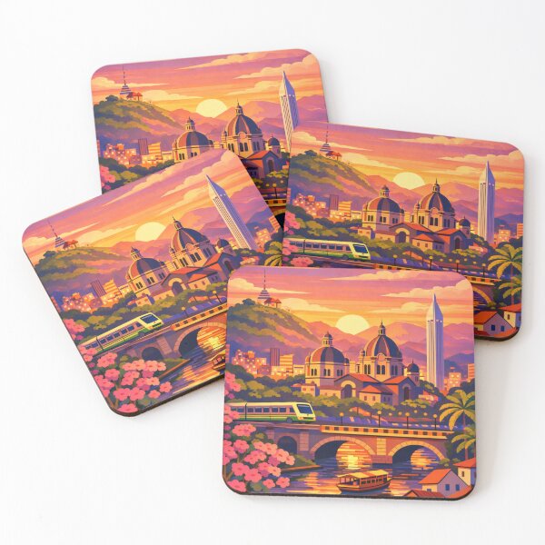 Item preview, Medellín Colombia Travel Poster designed and sold by MatthewHeights.