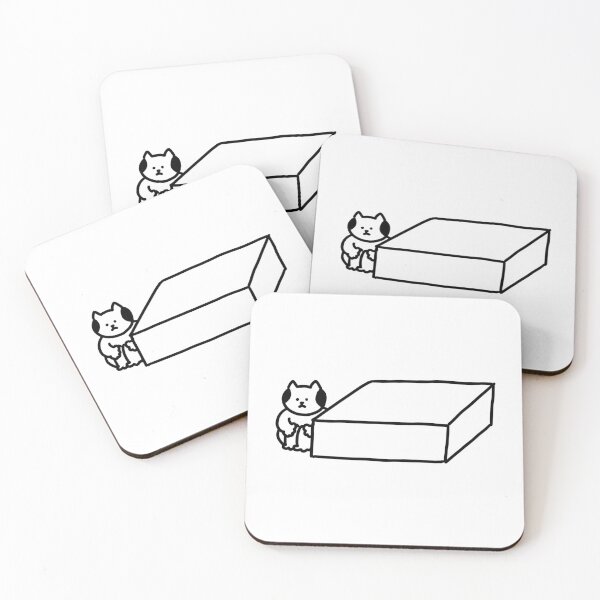 Item preview, a Cat next to ㅡ designed and sold by superbaechoo.
