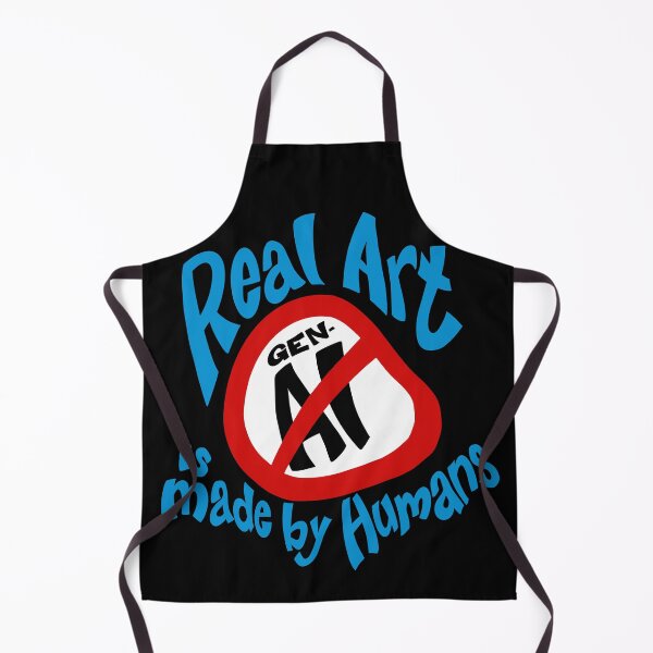 Item preview, Real Art (Anti-Gen-AI) designed and sold by Chumpmonkey Art.