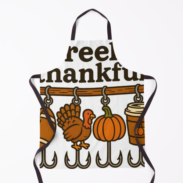 Item preview, Reel Thankful Funny Fishing Thanksgiving Fall Design designed and sold by Ojubilu.