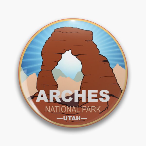 Item preview, Arches National Park Utah – Desert Landscape, Red Rock Formations & Travel Adventure Art designed and sold by ArtsyExplorer.