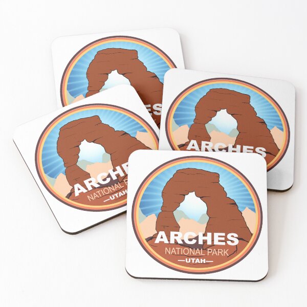 Item preview, Arches National Park Utah – Desert Landscape, Red Rock Formations & Travel Adventure Art designed and sold by ArtsyExplorer.
