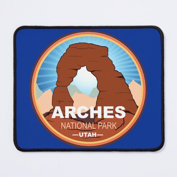 Item preview, Arches National Park Utah – Desert Landscape, Red Rock Formations & Travel Adventure Art designed and sold by ArtsyExplorer.