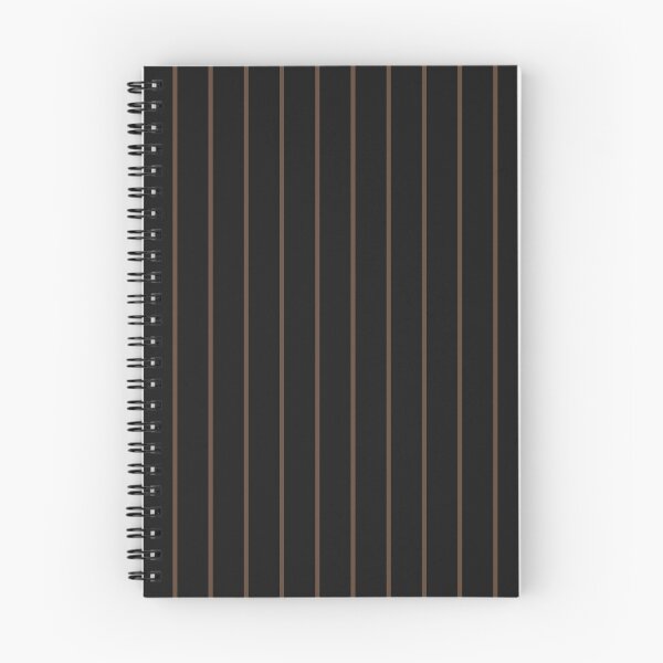 Aperçu de l'œuvre Motif à fines rayures noires et marron créée et vendue par pattern-archive.