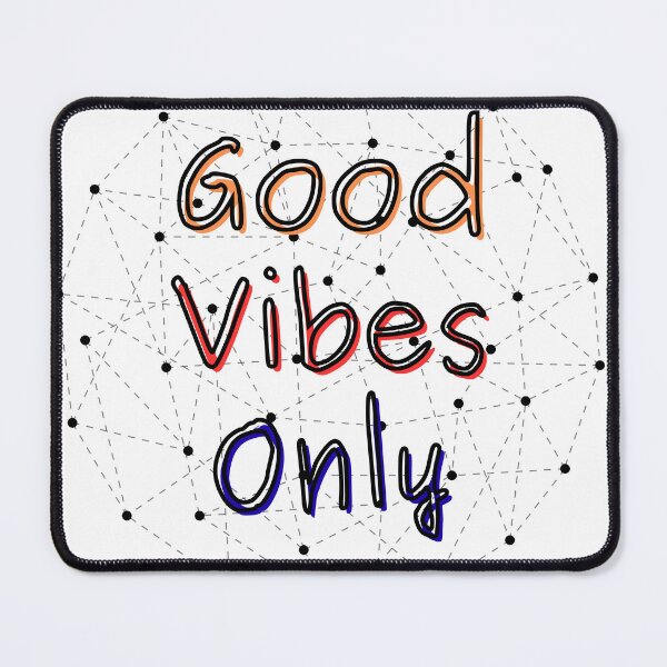 Item preview, Good Vibes Only Retro Geometric Line Art Typography designed and sold by Logic to Canvas.