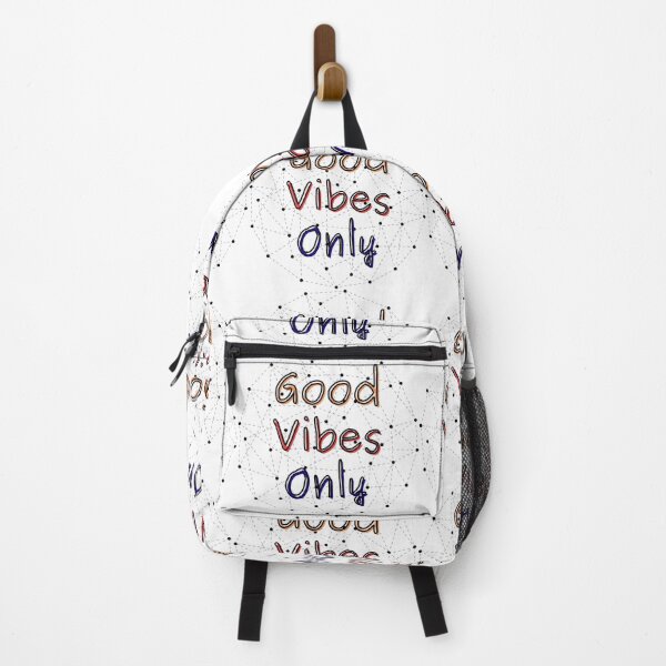 Item preview, Good Vibes Only Retro Geometric Line Art Typography designed and sold by Logic to Canvas.