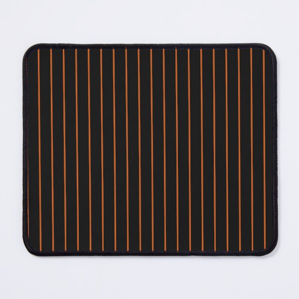 Item preview, Pinstriped Black And Burnt Orange Pattern designed and sold by pattern-archive.