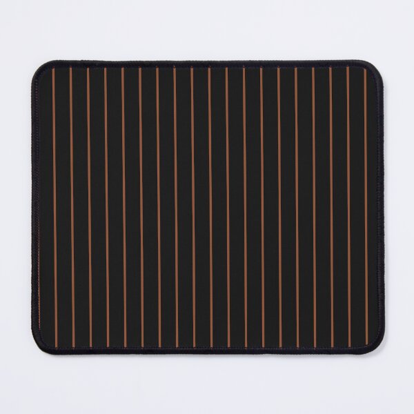 Item preview, Pinstriped Black And Copper Pattern designed and sold by pattern-archive.