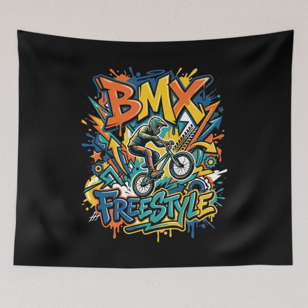 Item preview, Urban Graffiti BMX Freestyle Streetwear Text Art Design designed and sold by Tong4130.