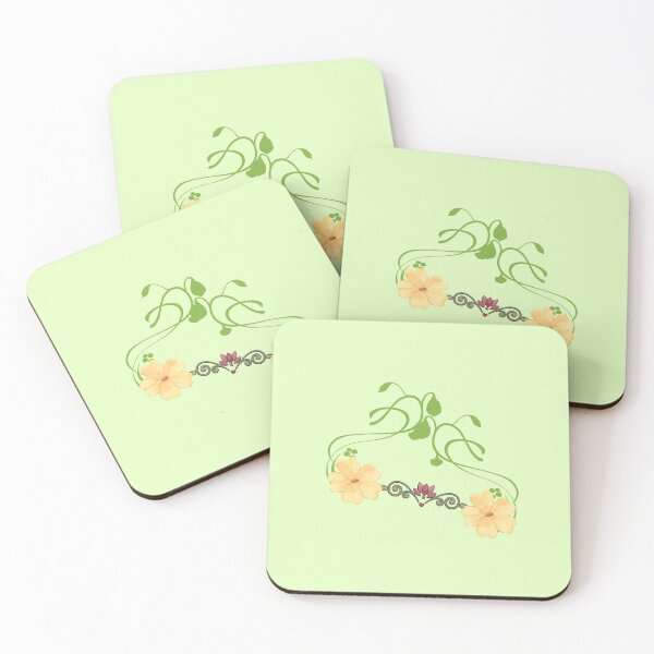 Item preview, Floral Vine Frame Aesthetic Design designed and sold by TracedBySun.