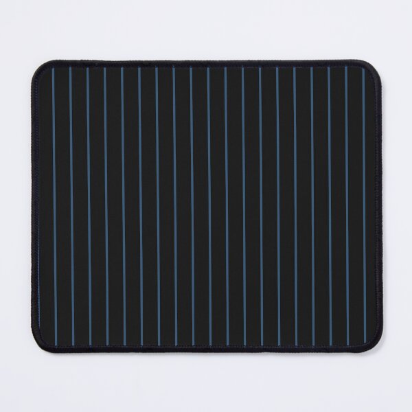 Item preview, Pinstriped Black And Denim Pattern designed and sold by pattern-archive.