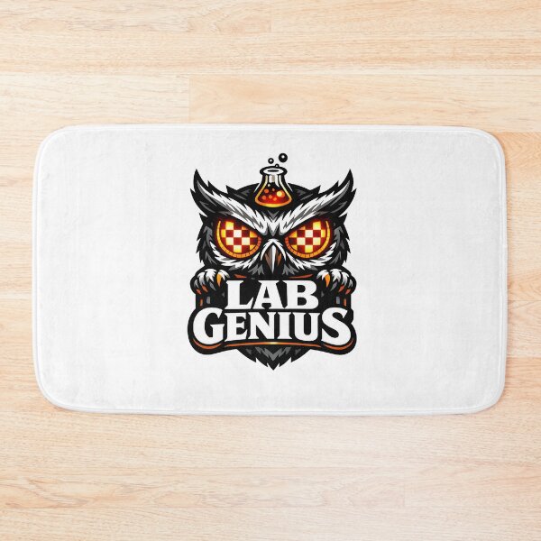 Item preview, Lab Genius Owl Design – MLT MLS Lab Tech Smart Science Shirt designed and sold by ClinicalHubs.