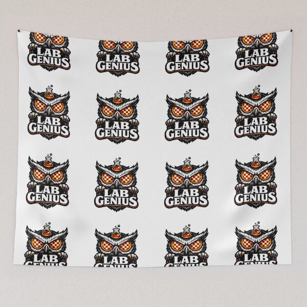 Item preview, Lab Genius Owl Design – MLT MLS Lab Tech Smart Science Shirt designed and sold by ClinicalHubs.