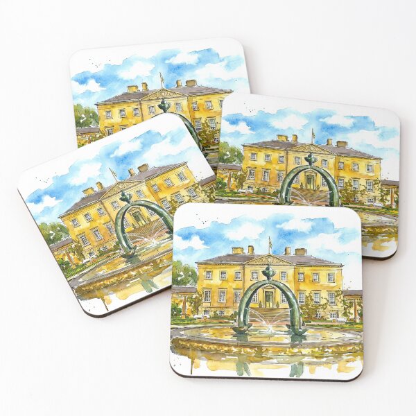 Item preview, Watercolour Illustration of Dumfries House, Cumnock,  Ayrshire, Scotland. designed and sold by davidelder.