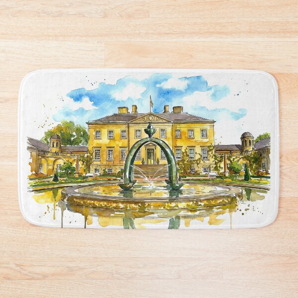 Item preview, Watercolour Illustration of Dumfries House, Cumnock,  Ayrshire, Scotland. designed and sold by davidelder.