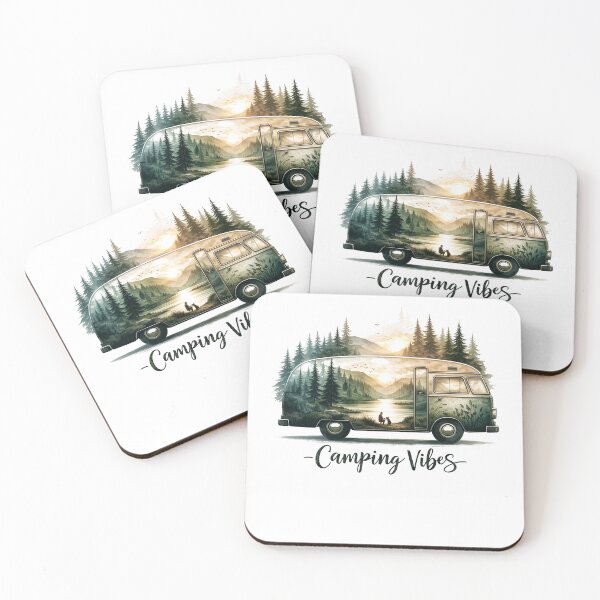 Item preview, Camping vibes Camping lovers  designed and sold by Kladhadredo.