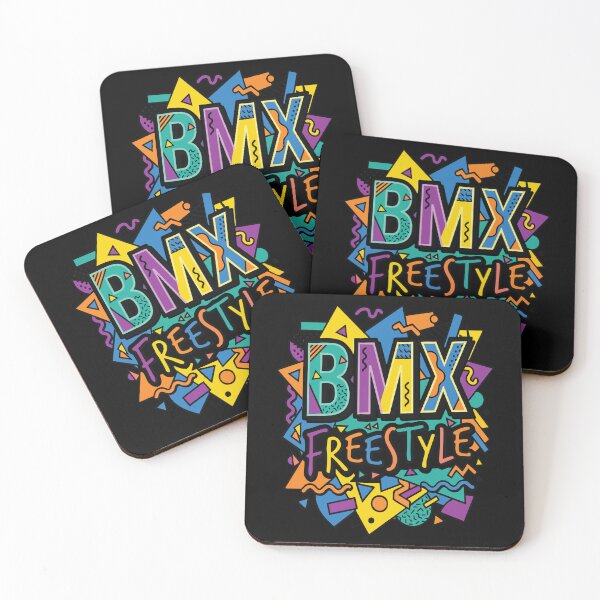 Item preview, Retro Nineties Memphis BMX Freestyle Vintage Typography Graphic designed and sold by Tong4130.