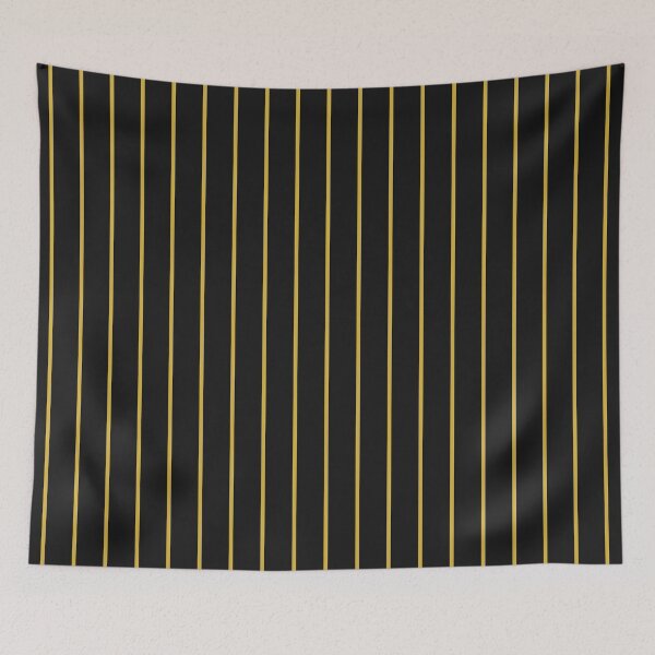 Item preview, Pinstriped Black And Gold Pattern designed and sold by pattern-archive.