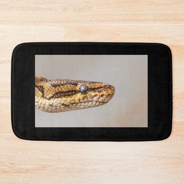 Item preview, Python Portrait - Golden Scales Macro Photography designed and sold by AbulailArt.