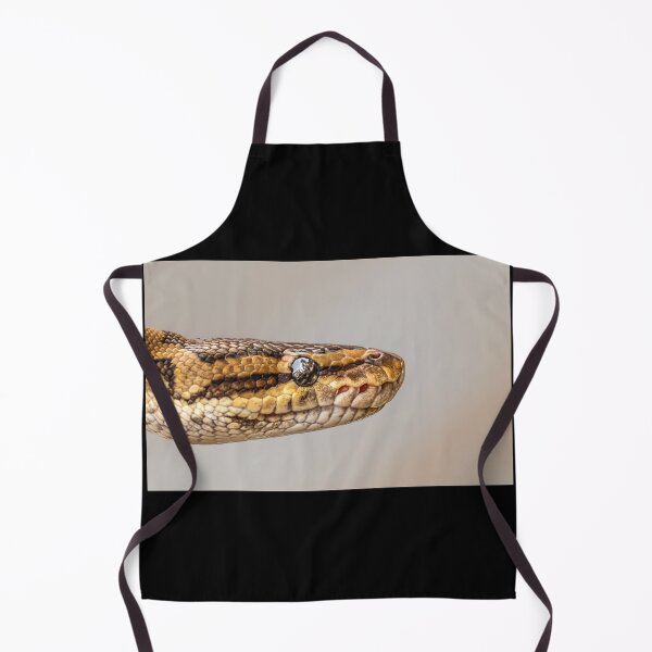 Item preview, Python Portrait - Golden Scales Macro Photography designed and sold by AbulailArt.