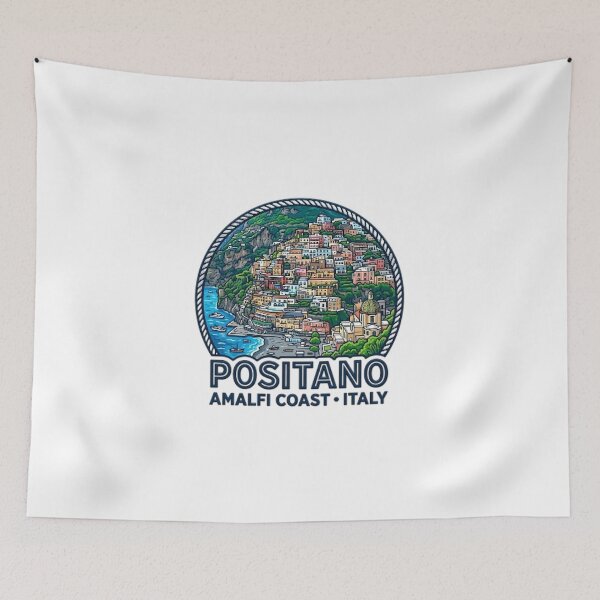 Item preview, POSITANO, AMALFI COAST designed and sold by likbatonboot.