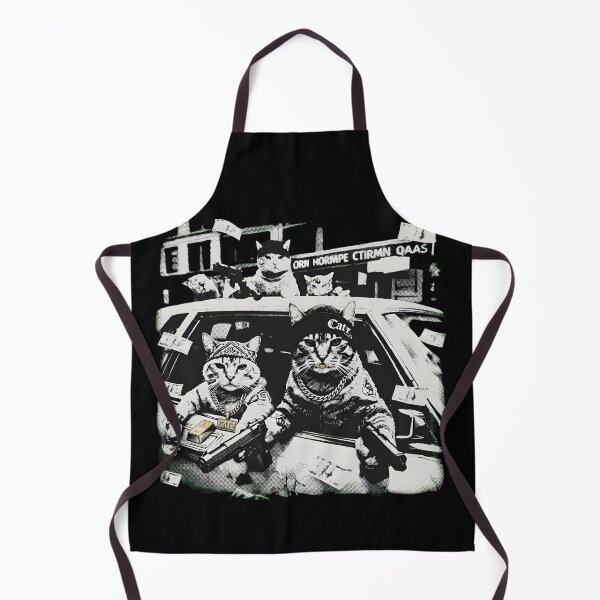Item preview, Gangsta Cats Thug Life - Urban Streetwear Cat Gang designed and sold by haitrieuic96.